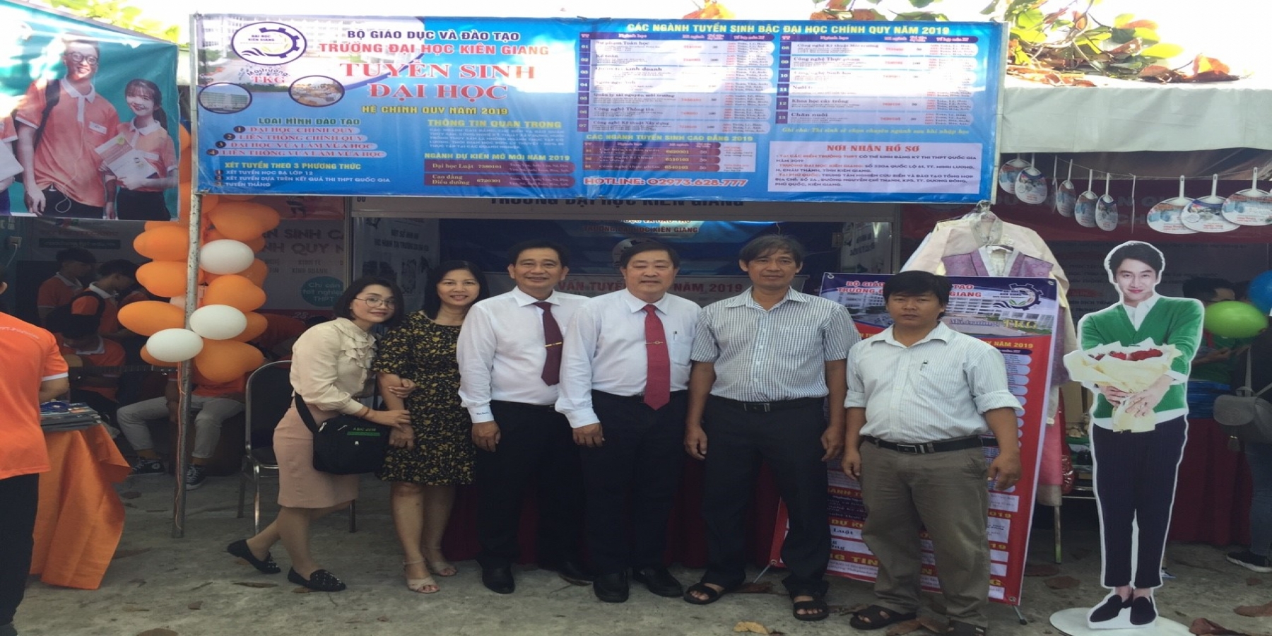 Trường Đại học Kiên Giang tham gia ngày hội Tư vấn tuyển sinh năm 2019 tại Cần Thơ