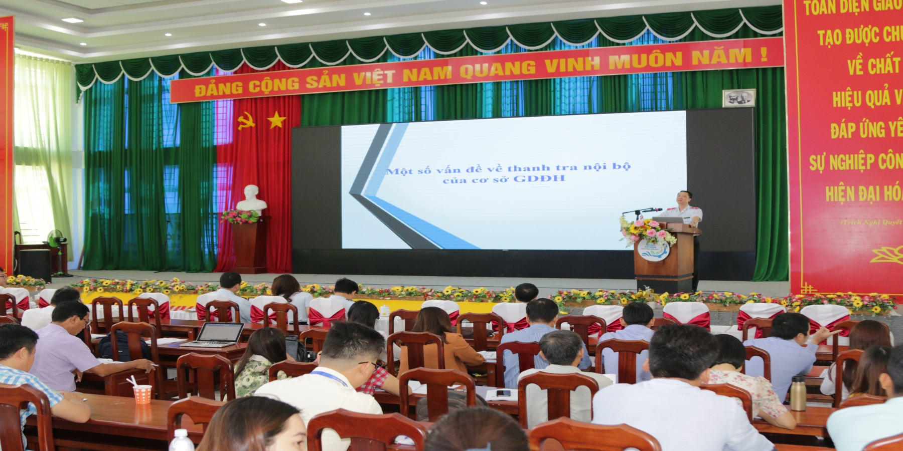 Hội nghị tập huấn nghiệp vụ công tác thanh tra nội bộ, tiếp dân, xử lý đơn thư và giải quyết khiếu nại, tố cáo