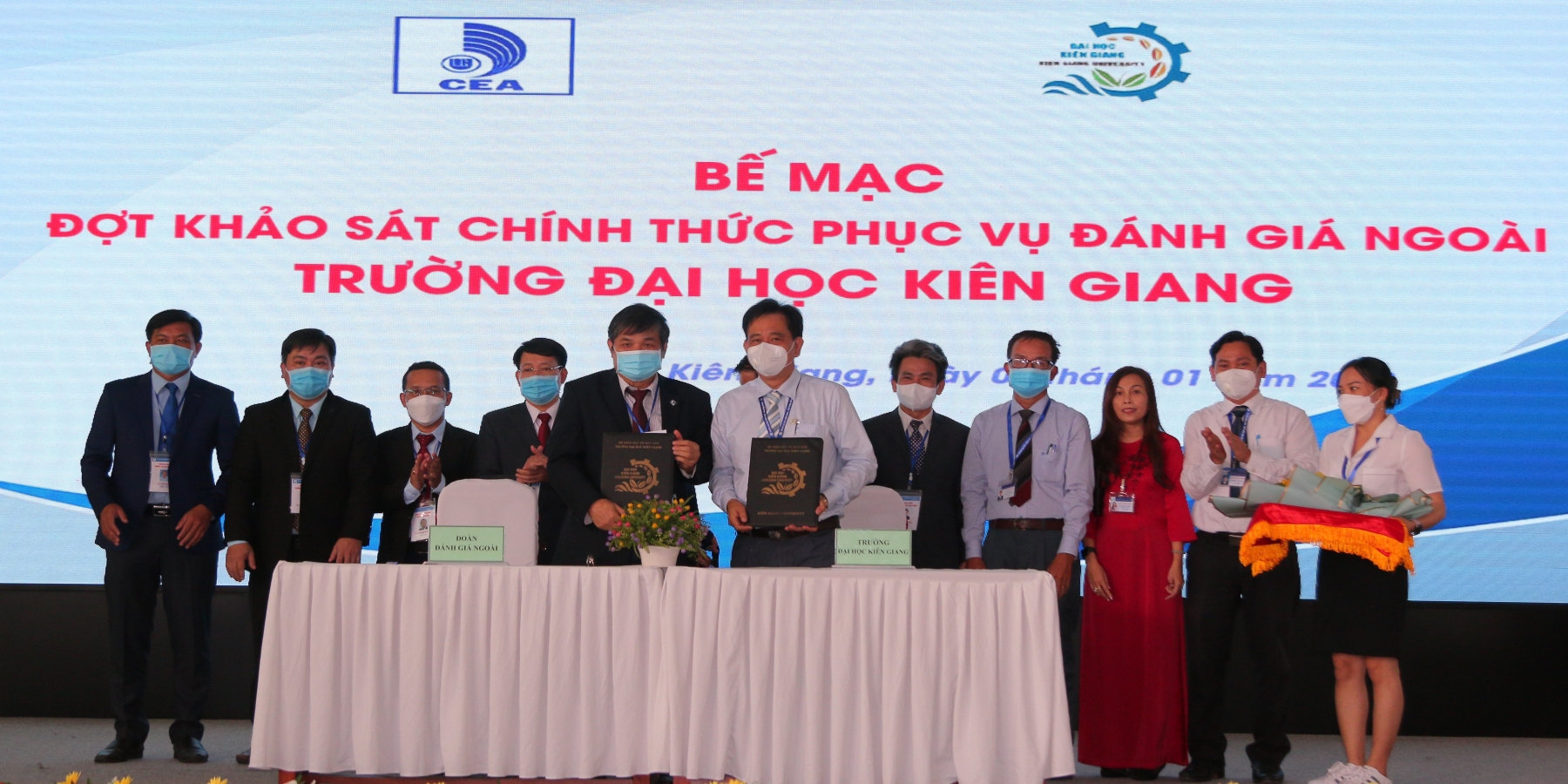 Trường Đại học Kiên Giang hoàn thành đợt khảo sát chính thức phục vụ đánh giá ngoài cơ sở giáo dục đại học
