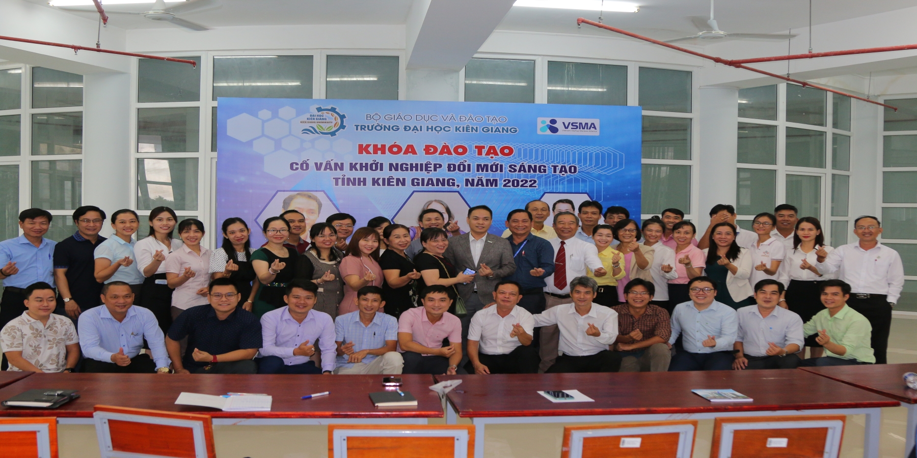 Tổ chức khoá đào tạo cố vấn khởi nghiệp đổi mới sáng tạo tỉnh Kiên Giang