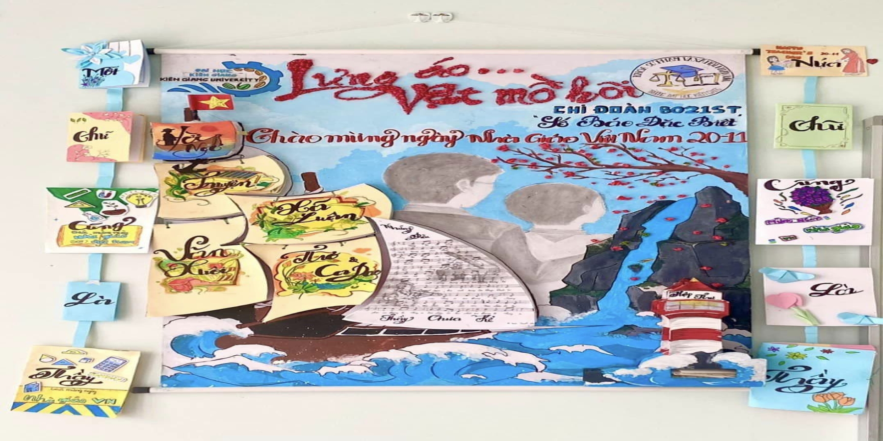 Sinh viên sư phạm tạo “Kỳ báo số đặc biệt” tri ân thầy cô 