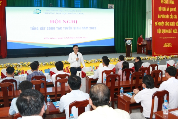 Năm 2024, Trường Đại học Kiên Giang tuyển tổng chỉ tiêu 1.840 sinh viên