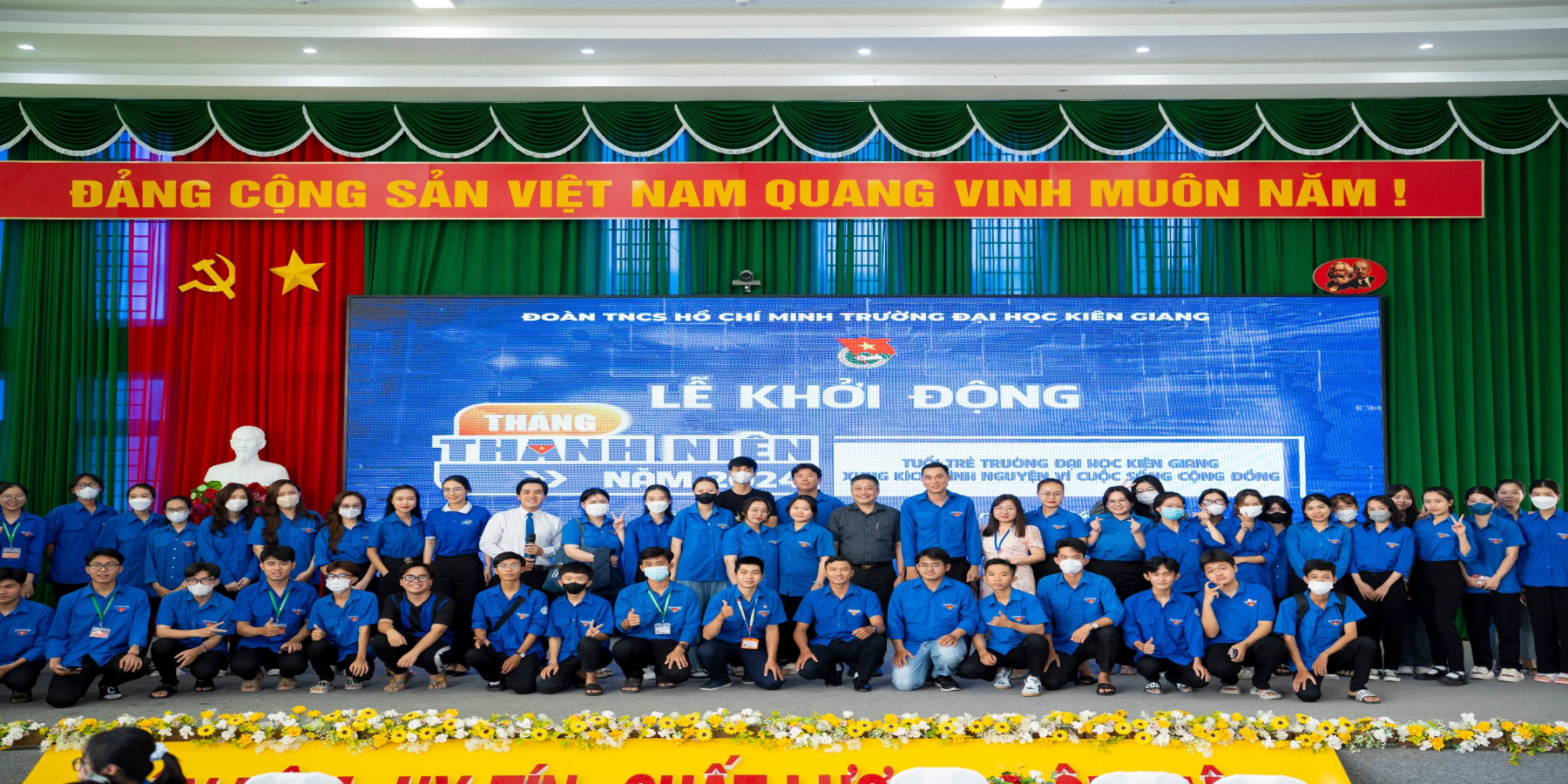 Tuổi trẻ Trường Đại học Kiên Giang xung kích tình nguyện vì cuộc sống cộng đồng