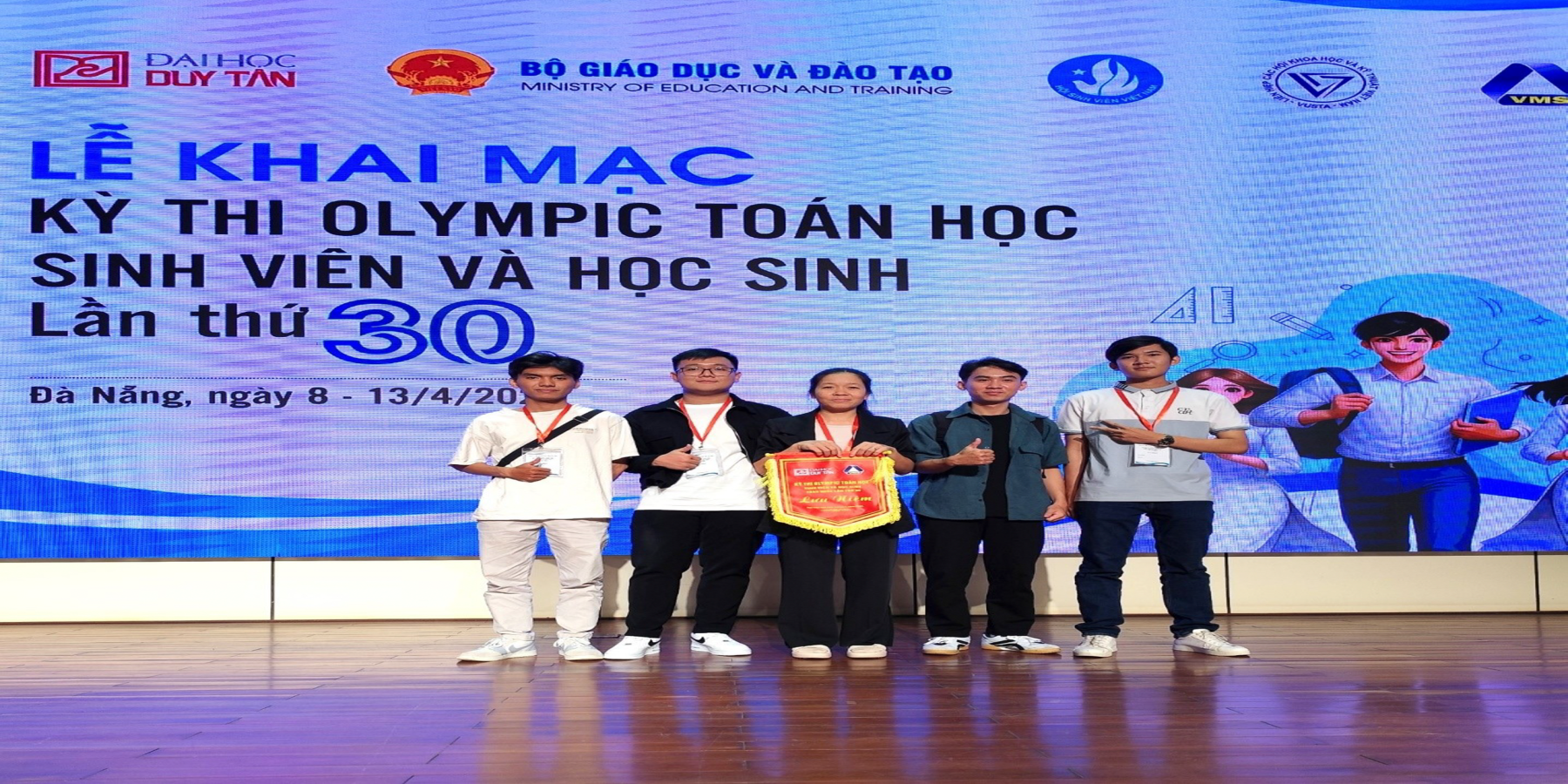 SINH VIÊN TRƯỜNG ĐẠI HỌC KIÊN GIANG THAM DỰ KỲ THI OLYMPIC TOÁN HỌC SINH VIÊN VÀ HỌC SINH LẦN THỨ 30