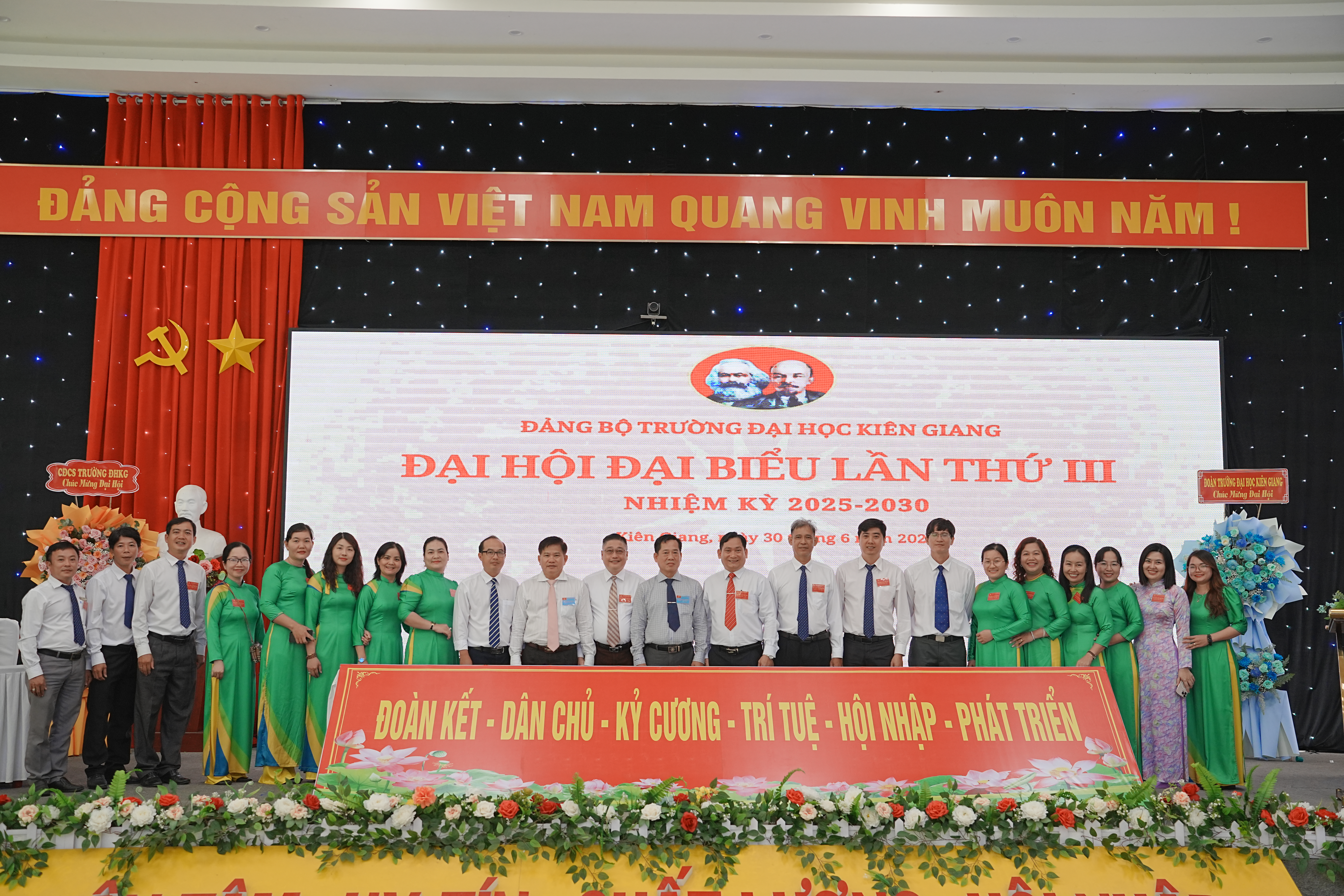 ĐẠI HỘI ĐẢNG BỘ TRƯỜNG ĐẠI HỌC KIÊN GIANG LẦN THỨ III, NHIỆM KỲ 2025–2030